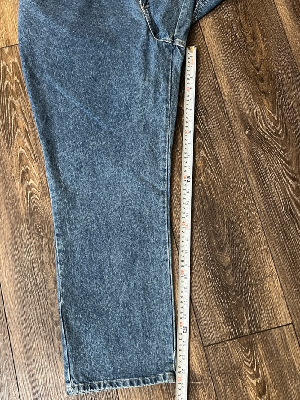 NWT Lee Relaxed Fit Straight Leg Blue Jeans Womens Size 16W Petite - Picture 12 of 14